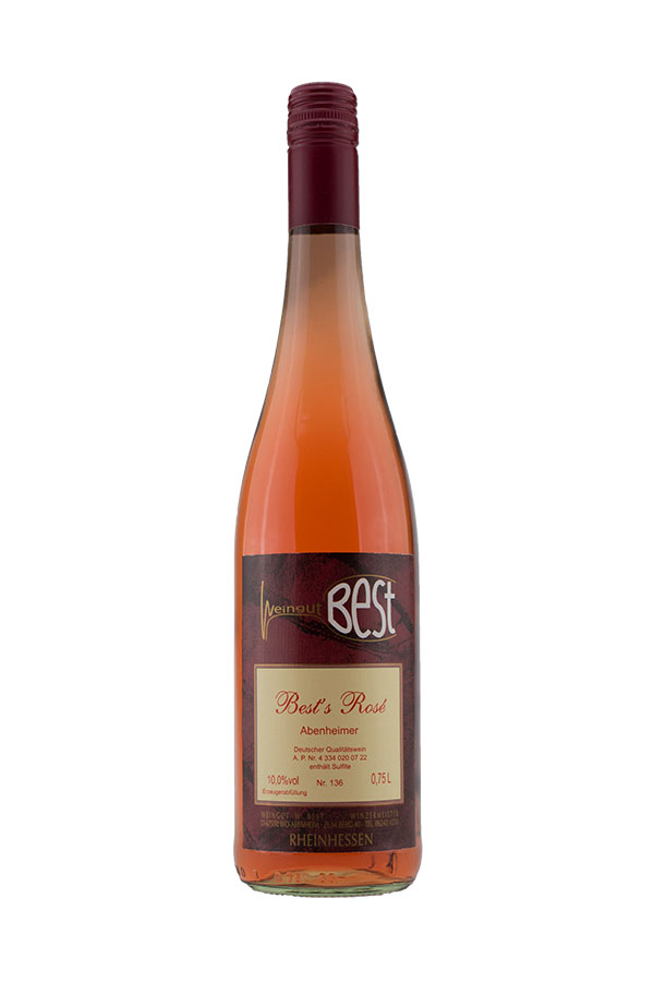 Best's Rosé mild aus Rheinhessen